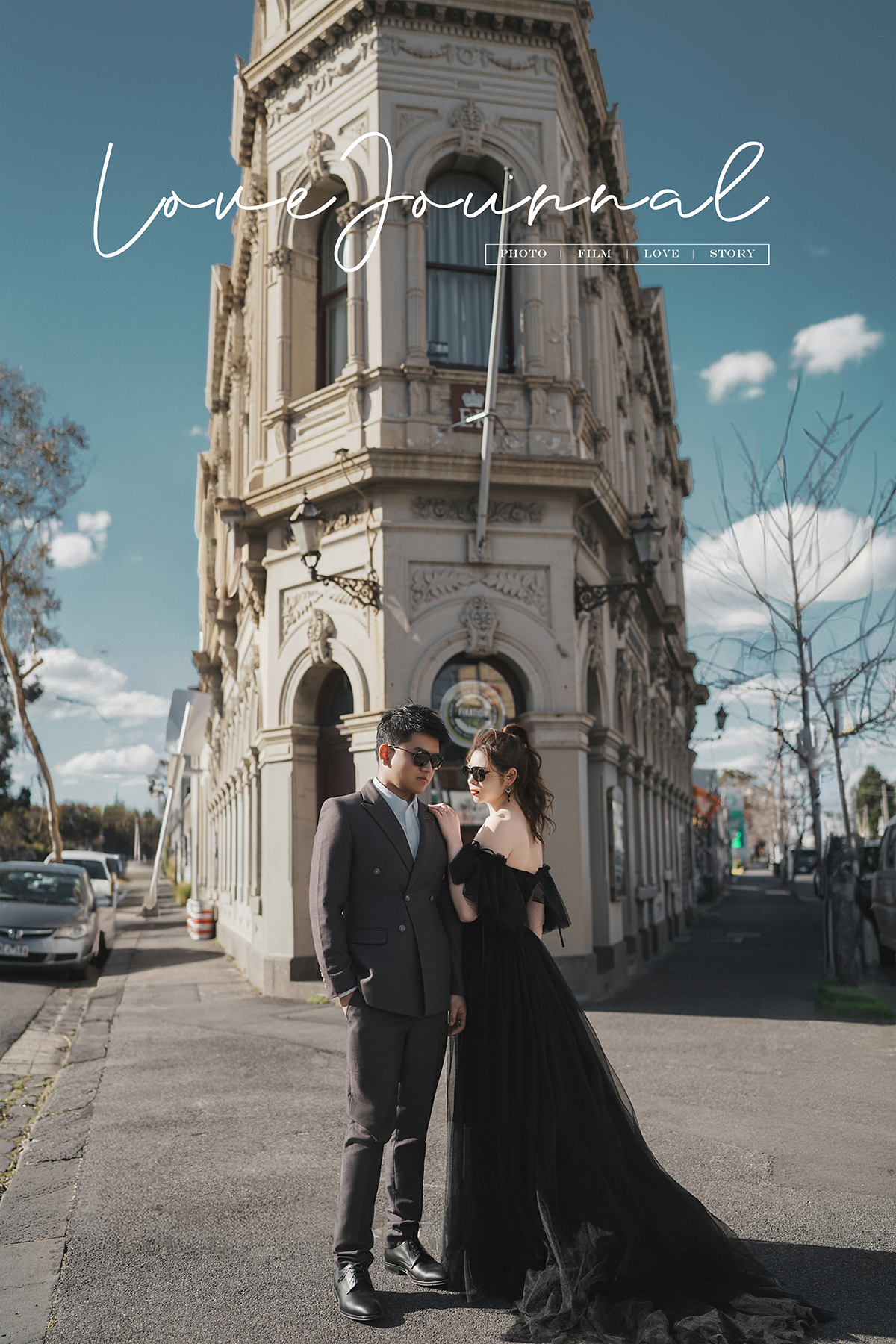 Pre-Wedding Photography at Fitzroy, 
Fitzroy Street Pre-Wedding Photography