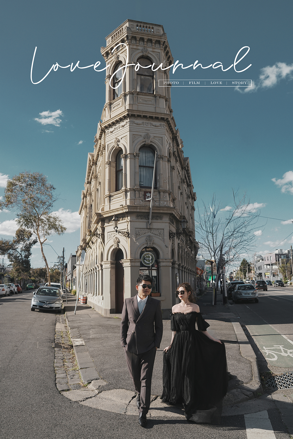 Pre-Wedding Photography at Fitzroy, 
Fitzroy Street Pre-Wedding Photography