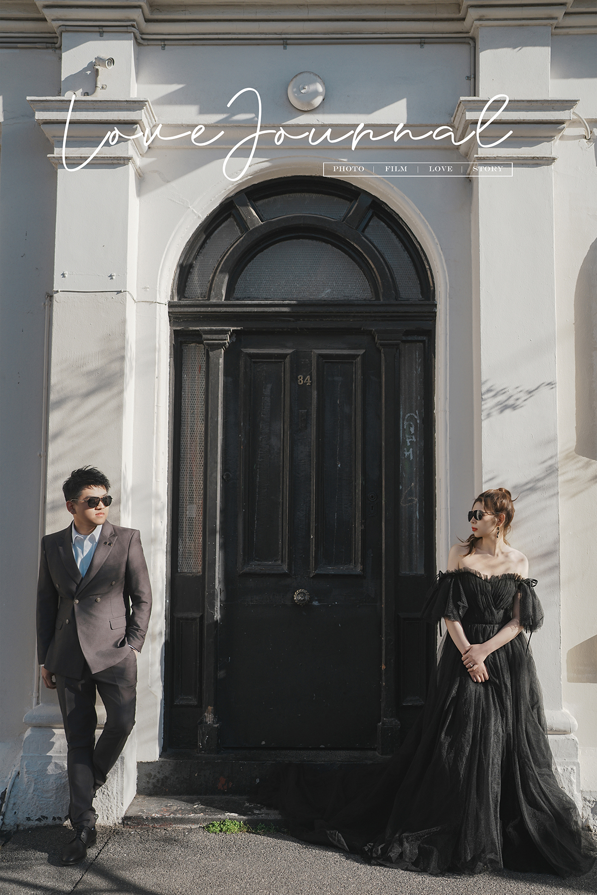 Pre-Wedding Photography at Fitzroy, 
Fitzroy Street Pre-Wedding Photography
