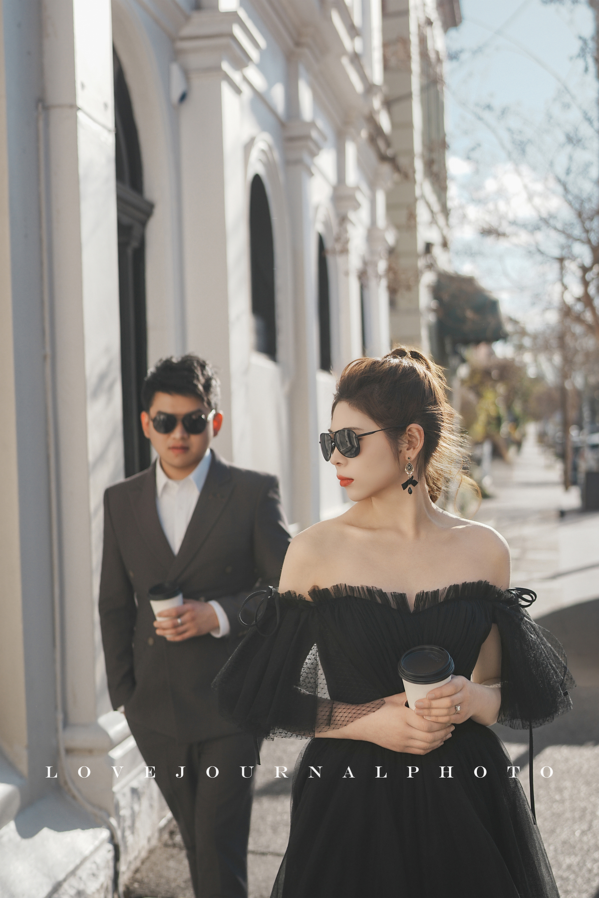 Pre-Wedding Photography at Fitzroy, 
Fitzroy Street Pre-Wedding Photography