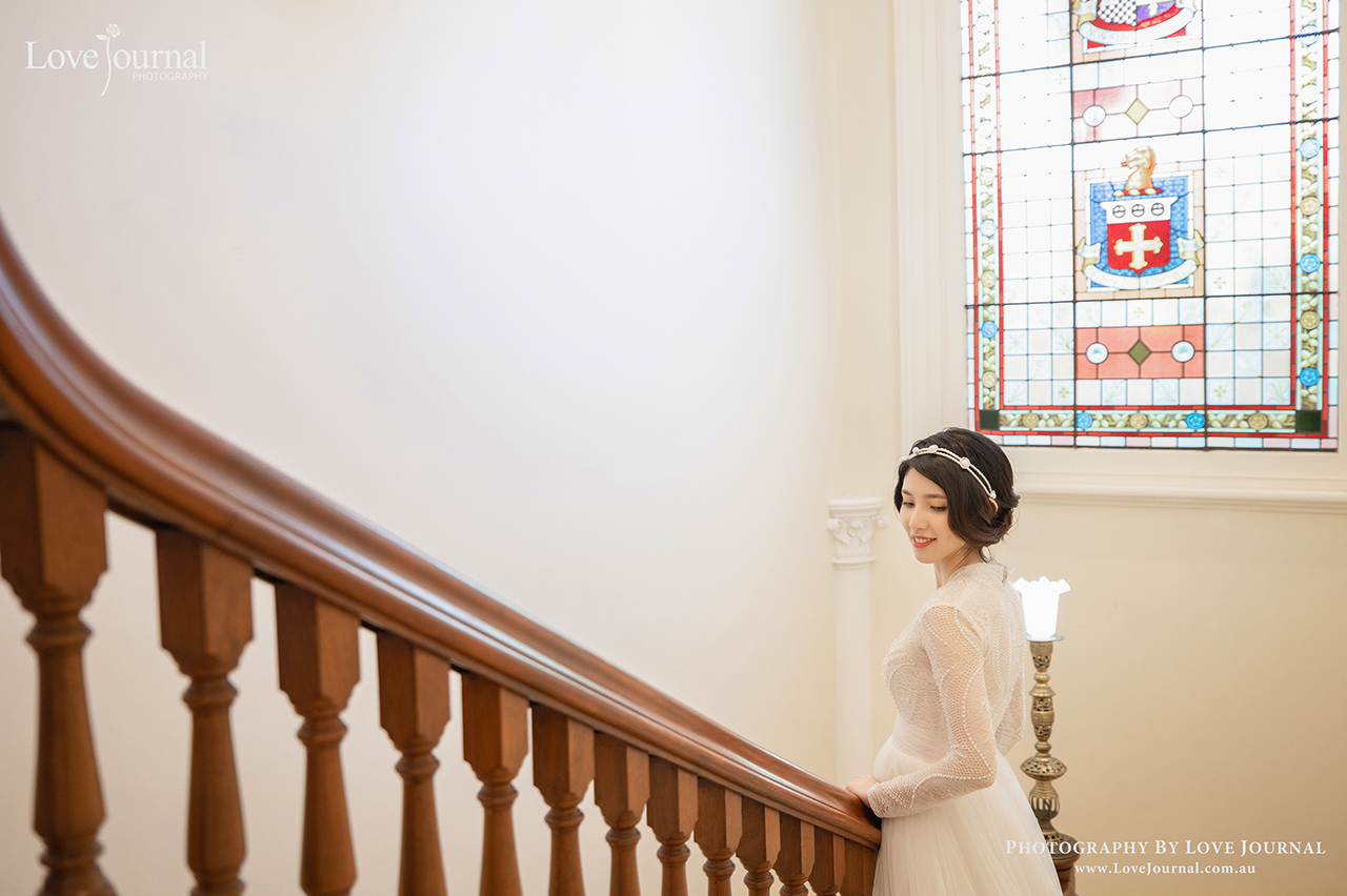 Pre-Wedding Photography in French Style Historic House Pre-Wedding Photography in French Style Historic House