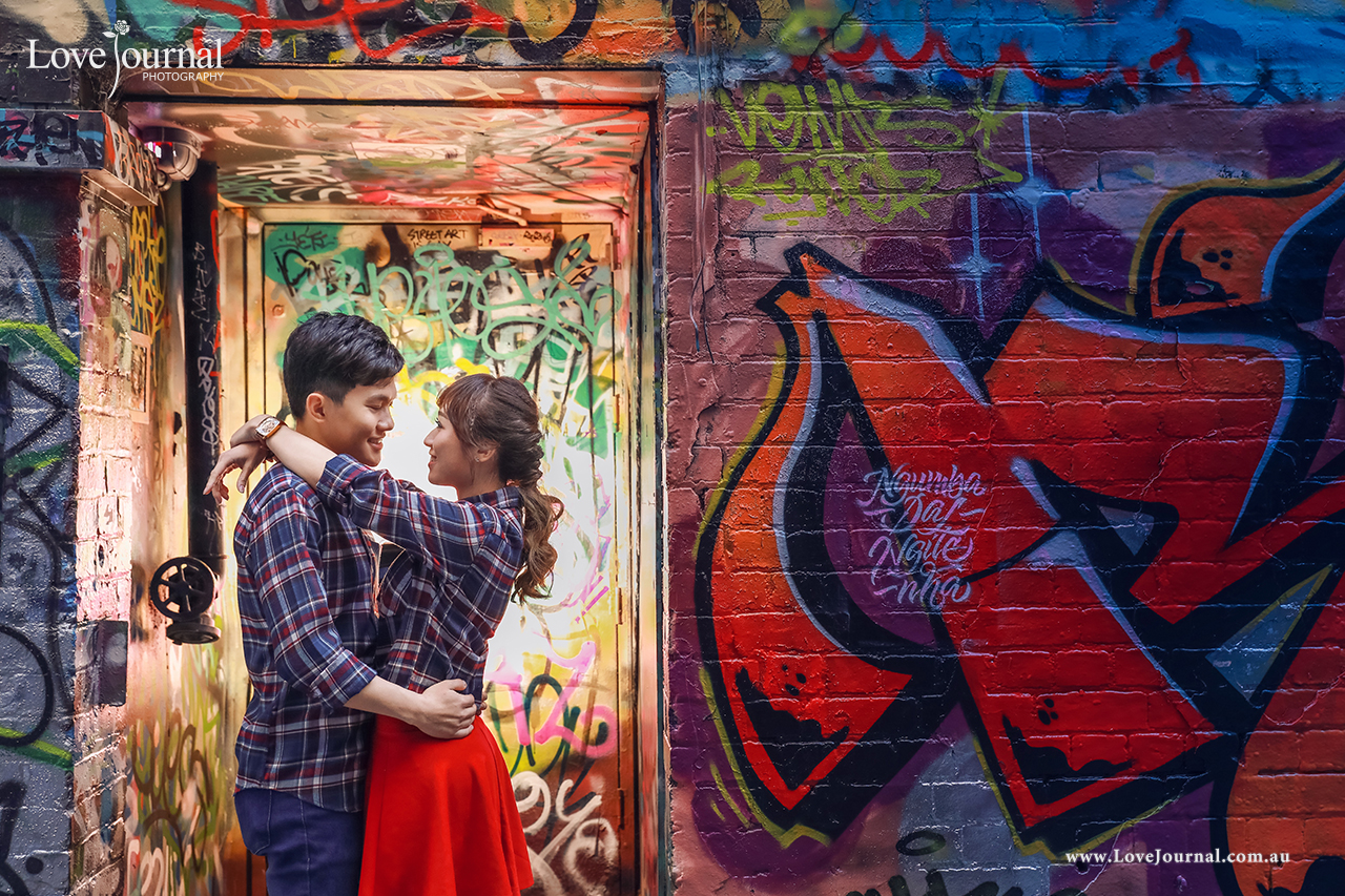Graffiti Lane Pre-wedding Photography, Hosier Lane Pre-wedding Photography. Graffiti Lane Pre-wedding Photography, Hosier Lane Pre-wedding Photography.