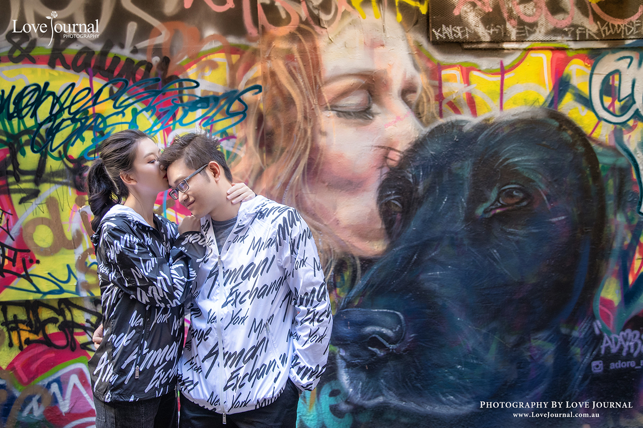 Graffiti Lane Pre-wedding Photography, Hosier Lane Pre-wedding Photography. Graffiti Lane Pre-wedding Photography, Hosier Lane Pre-wedding Photography.