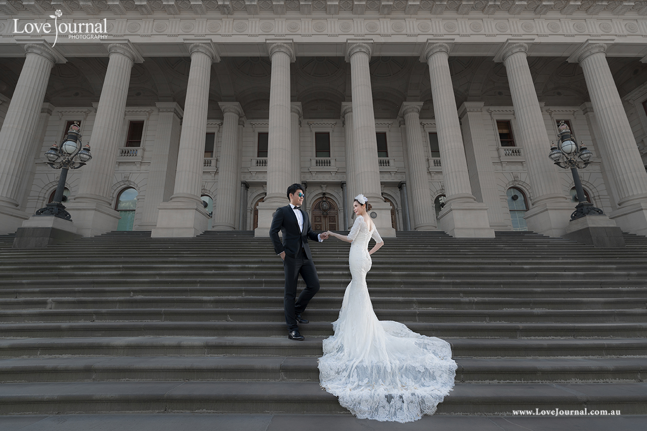 Melbourne Parliament House Pre-Wedding Photography Melbourne Parliament House Pre-Wedding Photography