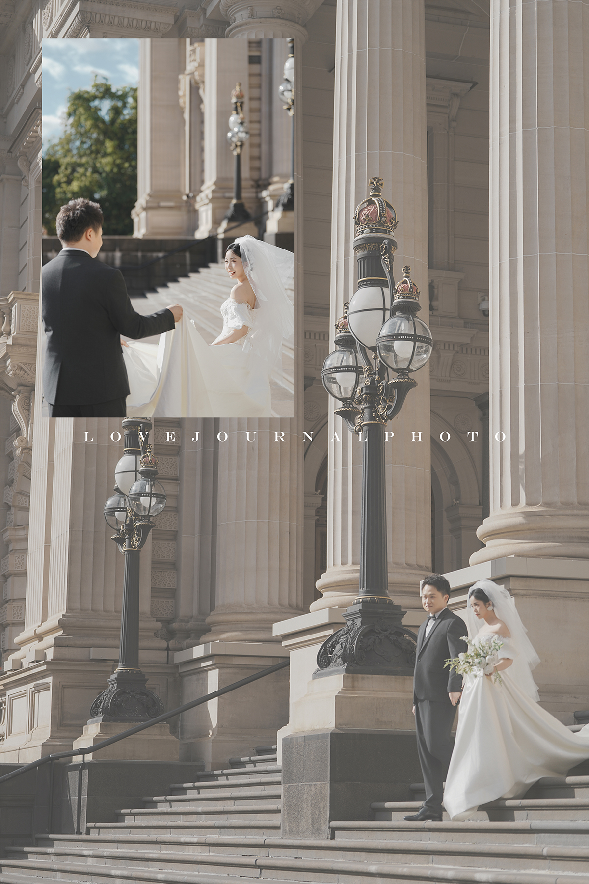 Melbourne Parliament House Pre-Wedding Photography 