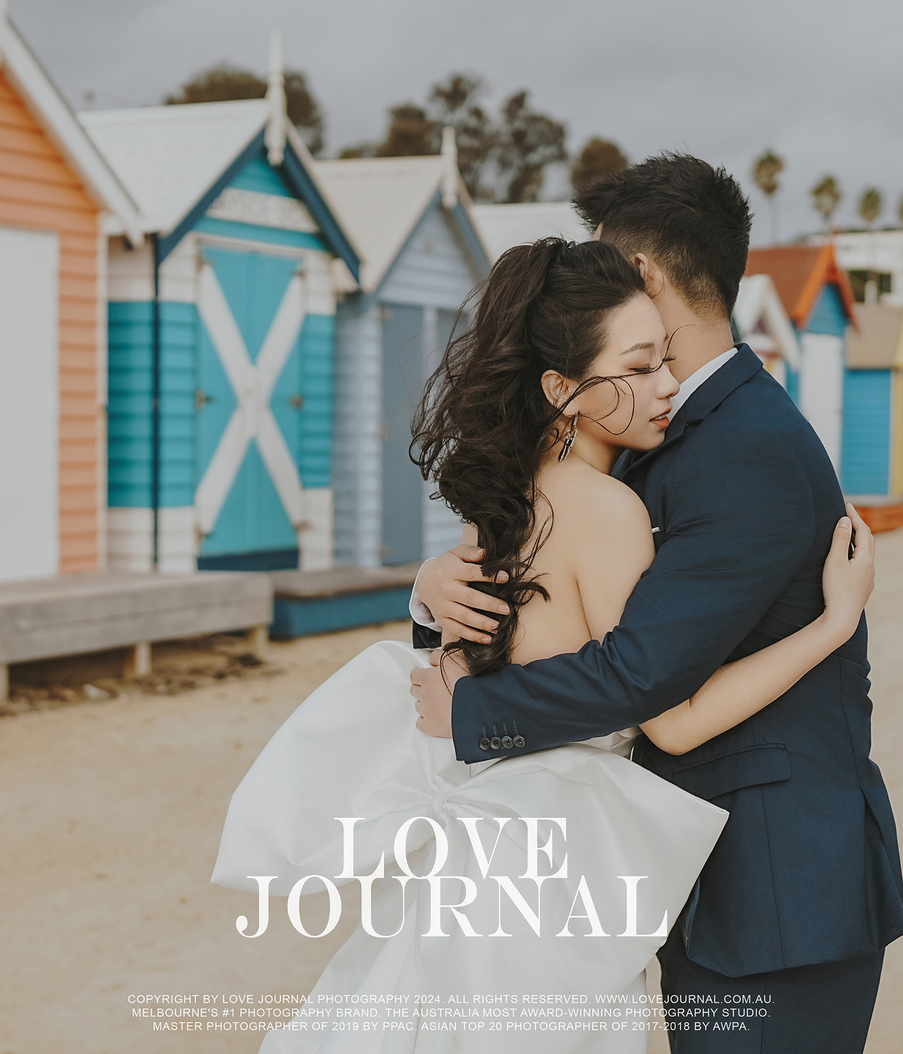 Brighton Beach Pre-wedding Photography