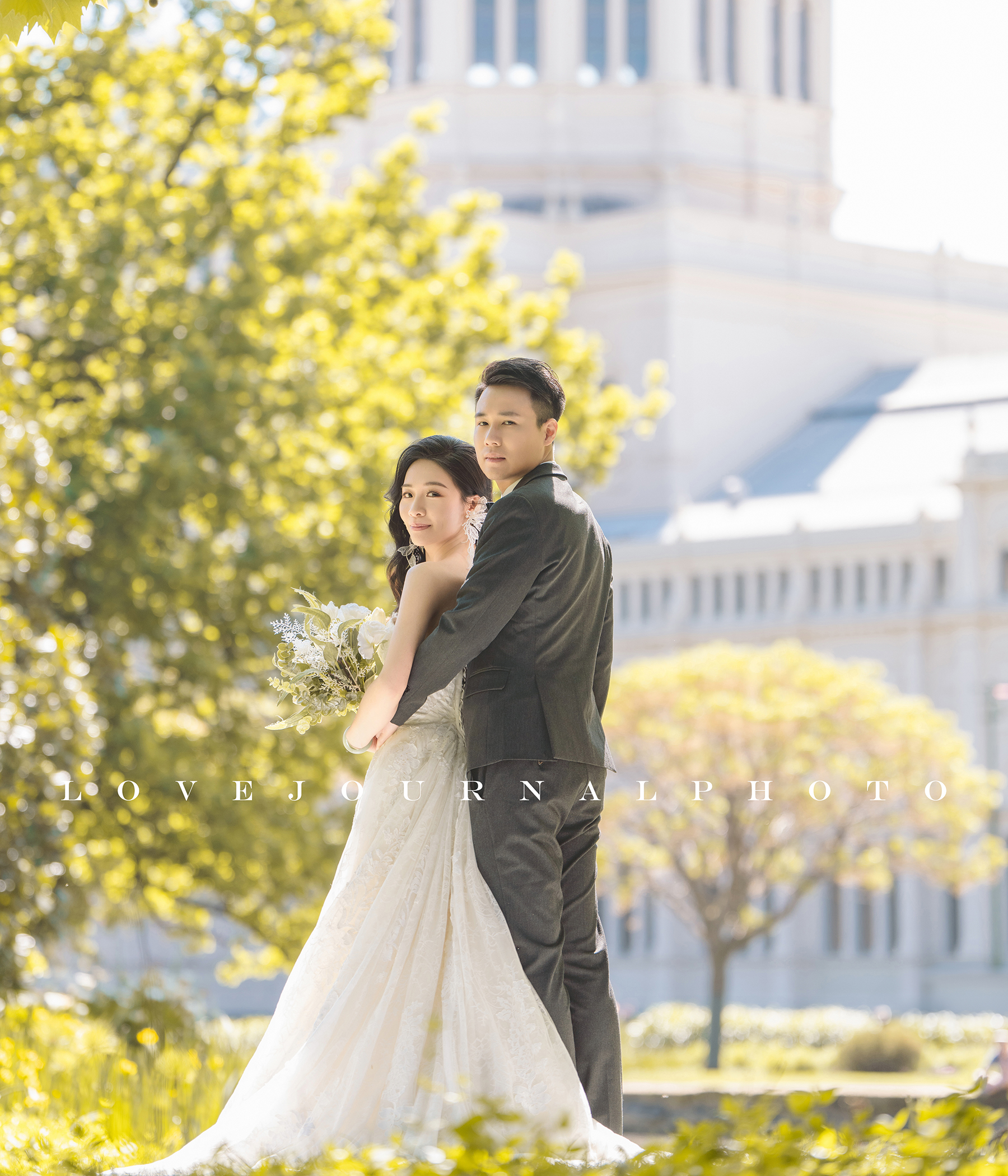 Melbourne Carlton Garden Pre-Wedding Photography