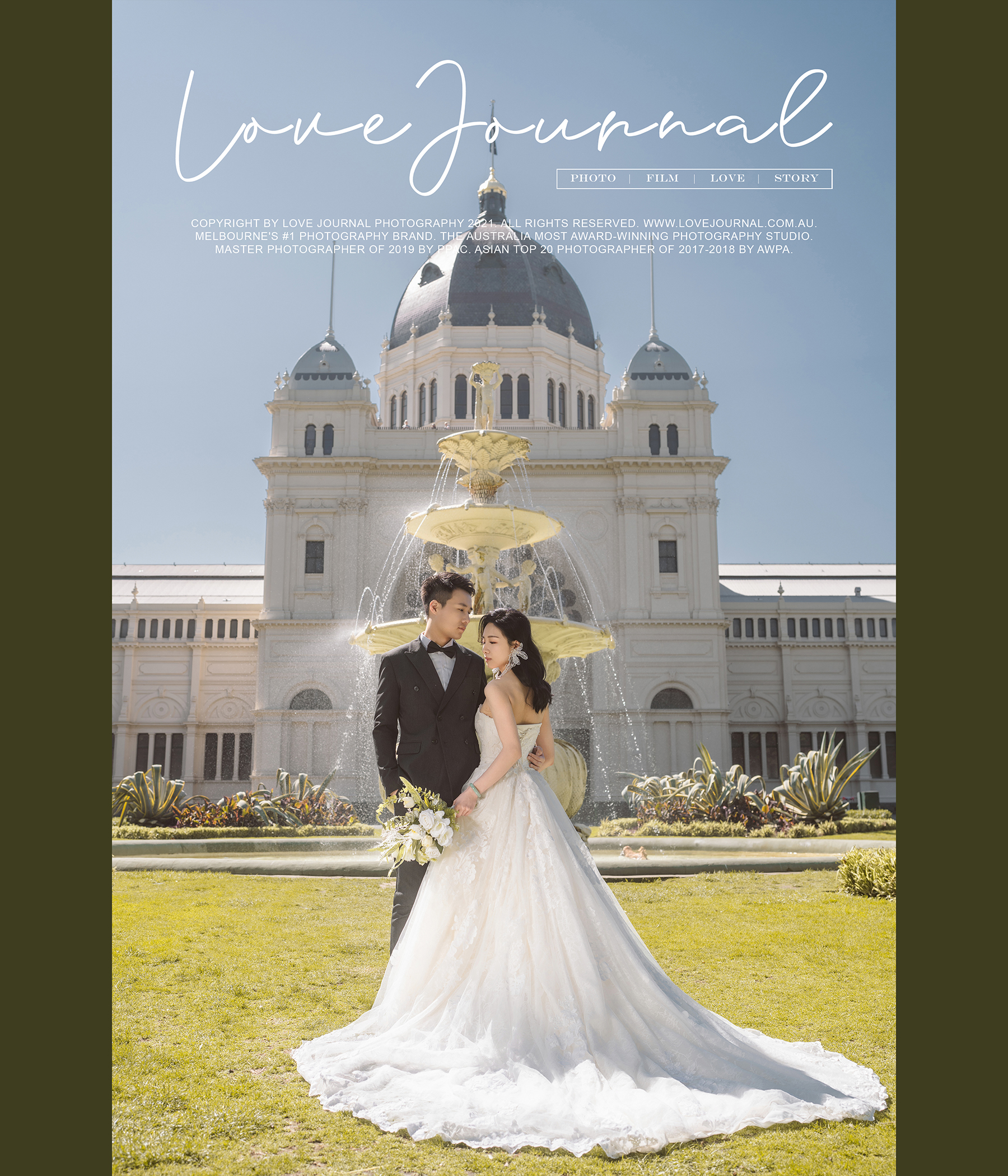 Melbourne Carlton Garden Pre-Wedding Photography