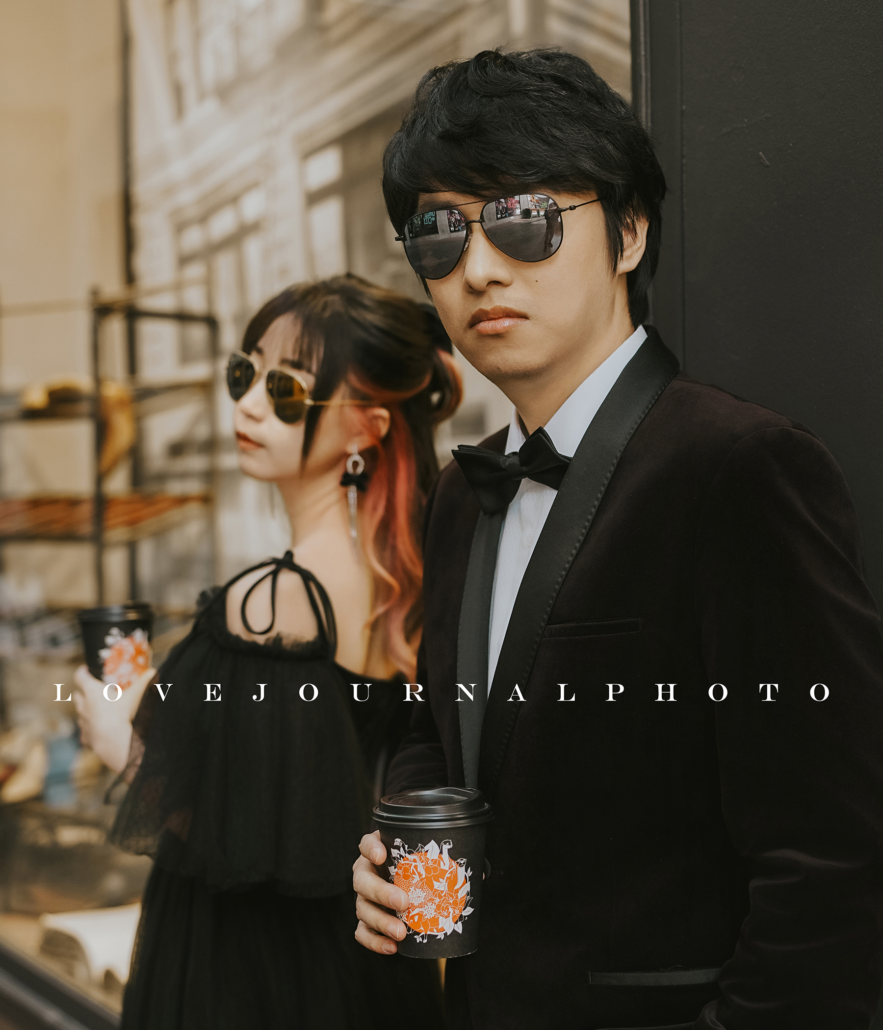 Melbourne Collins Street Pre-Wedding Photography 