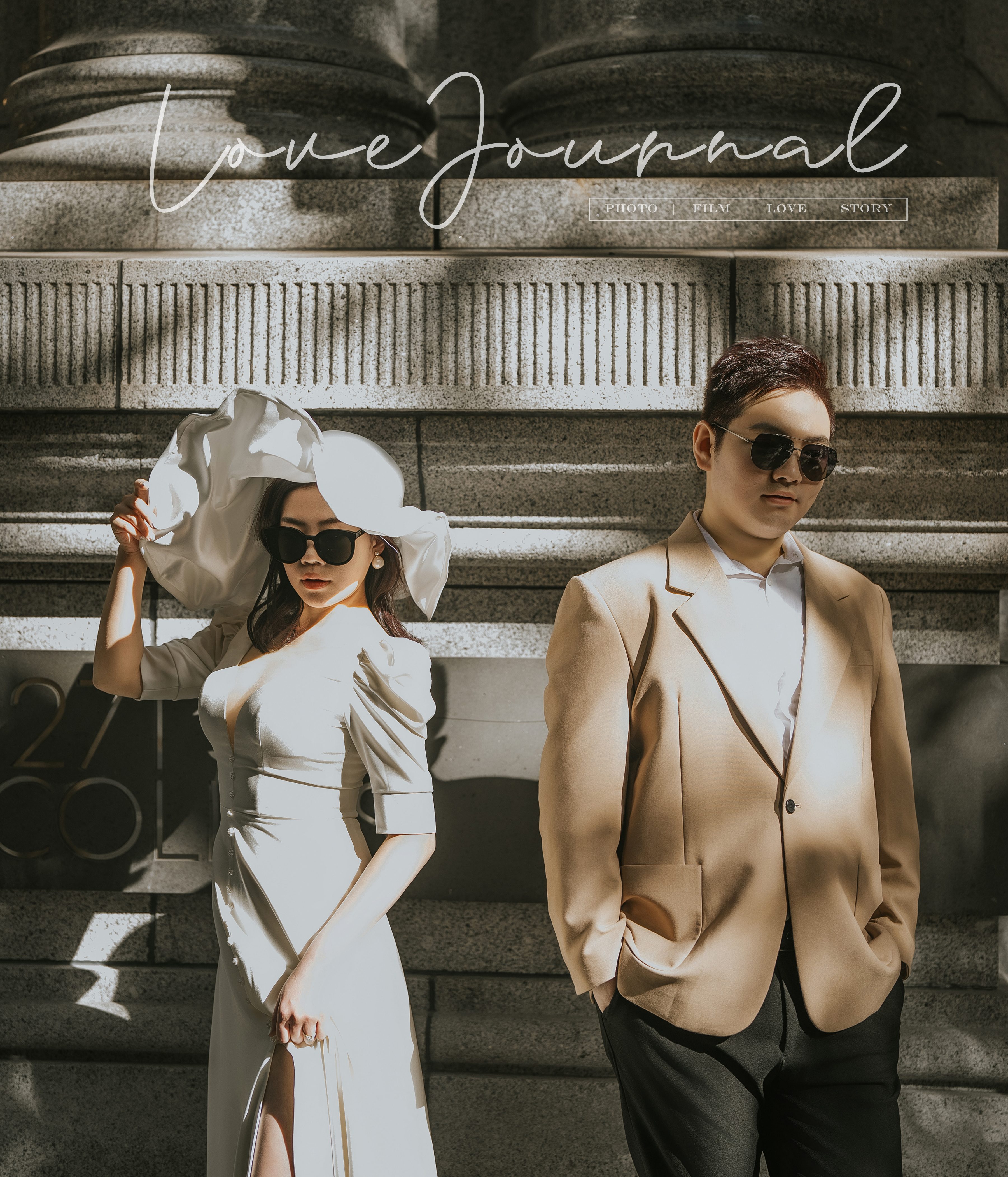 Melbourne Collins Street Pre-Wedding Photography 