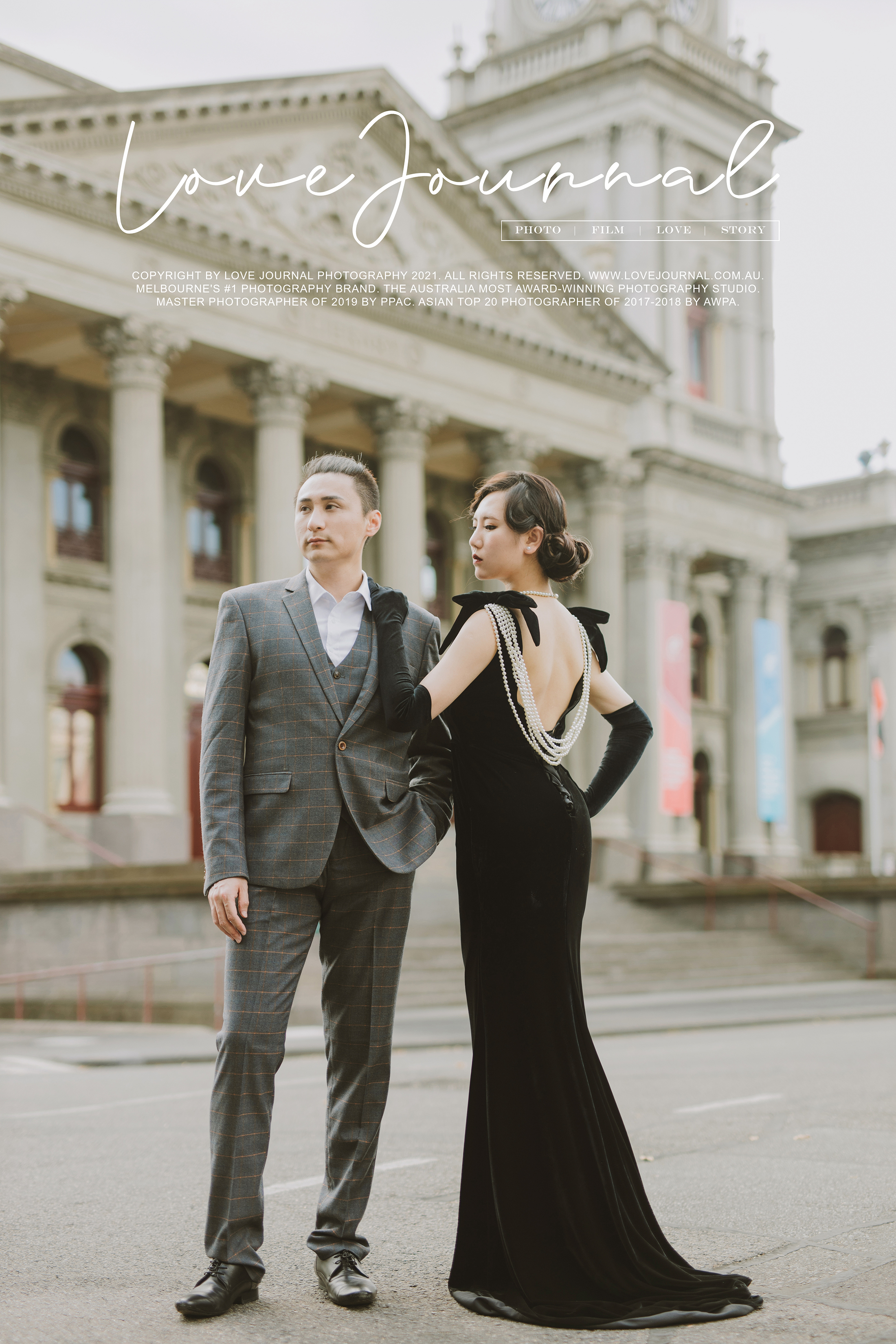Melbourne Fitzroy Town Hall Pre-Wedding Photography