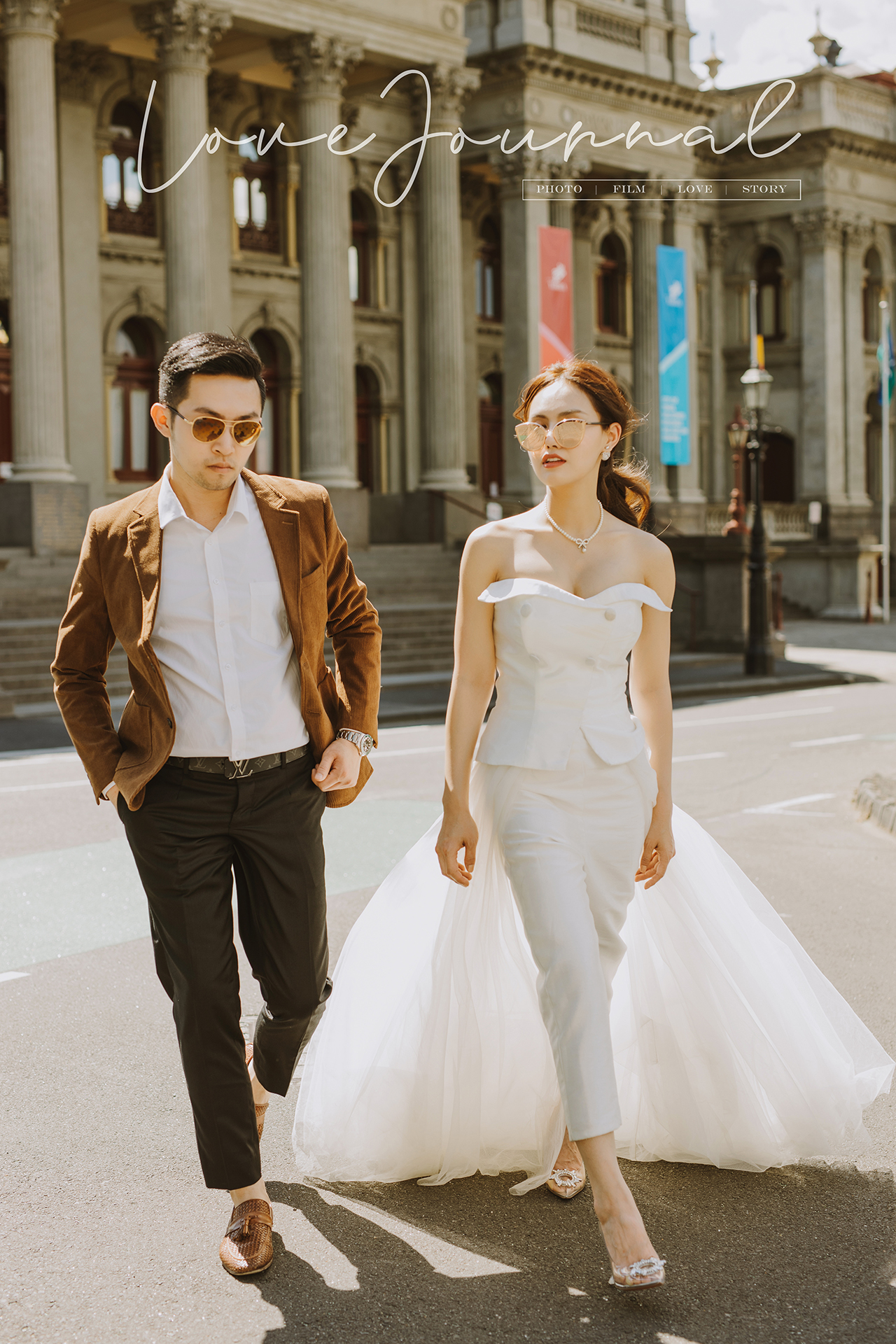 Melbourne Fitzroy Town Hall Pre-Wedding Photography