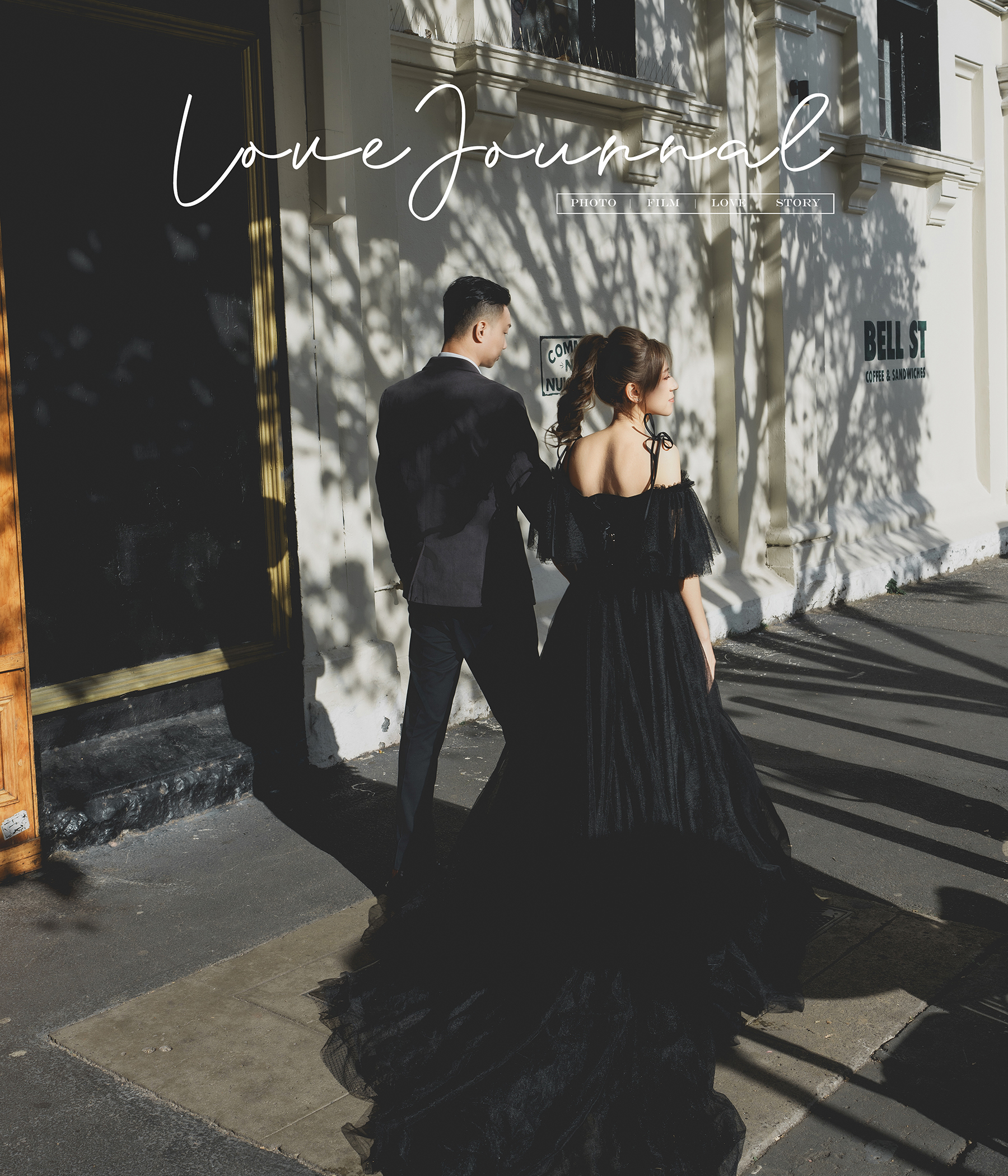 Pre-Wedding Photography at Fitzroy, 
Fitzroy Street Pre-Wedding Photography