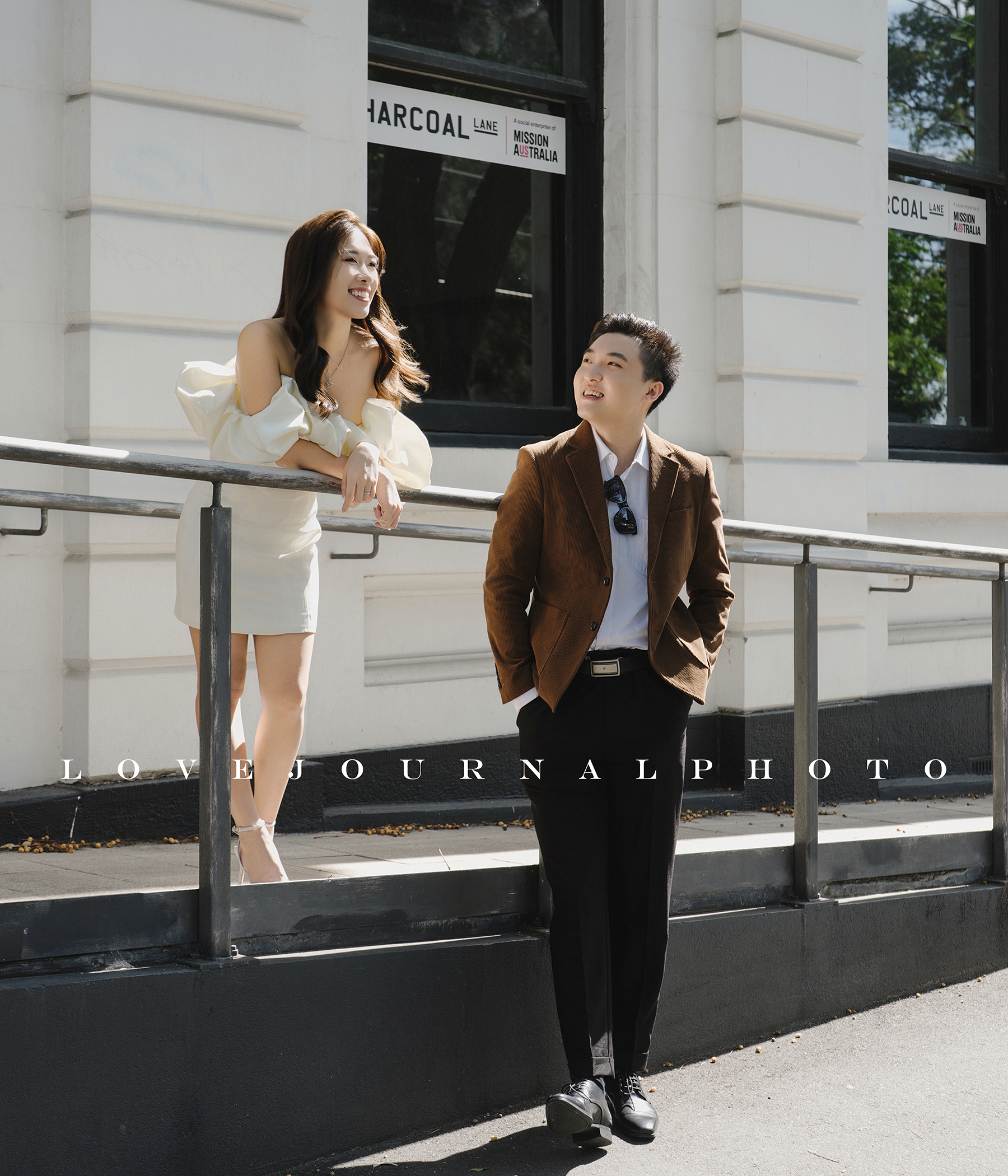 Pre-Wedding Photography at Fitzroy, 
Fitzroy Street Pre-Wedding Photography