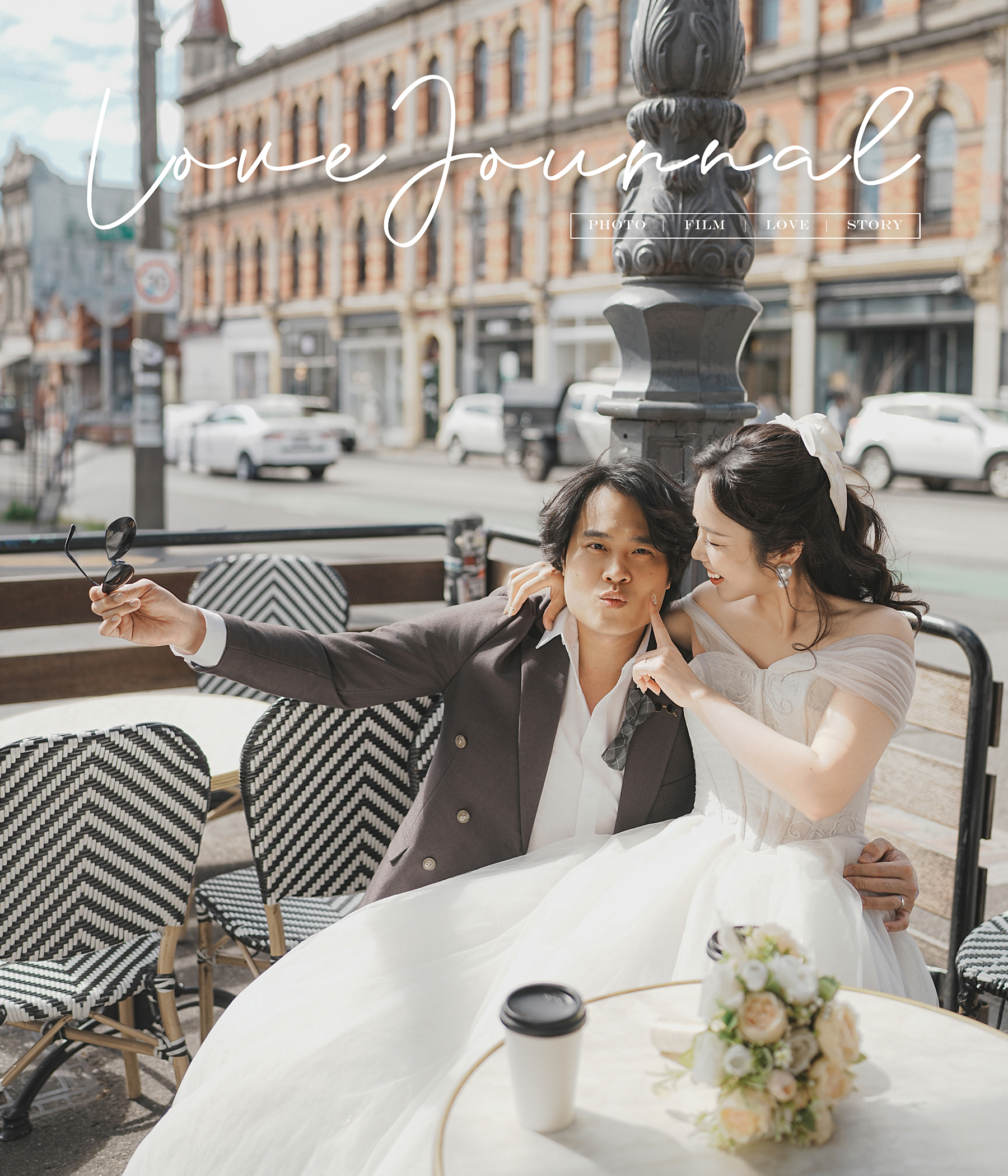 Pre-Wedding Photography at Fitzroy, 
Fitzroy Street Pre-Wedding Photography