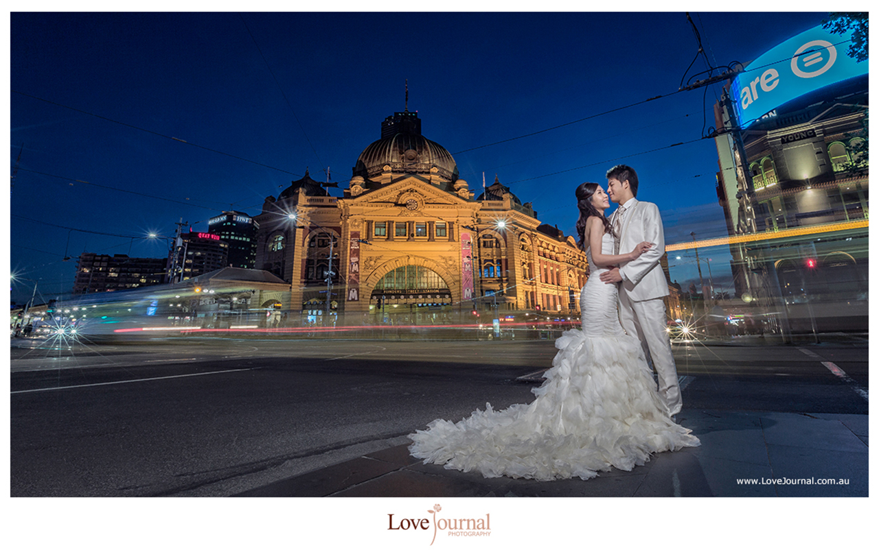 Flinder Street Station Pre-wedding Photography