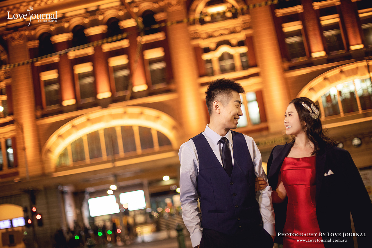 Flinder Street Station Pre-wedding Photography