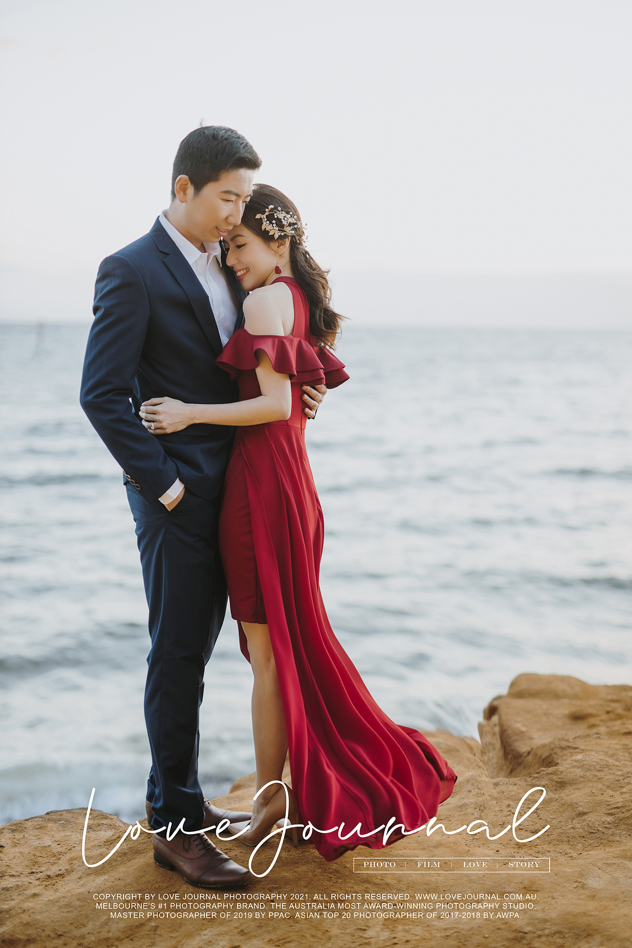 Melbourne Half Moon Bay Pre-Wedding Photography