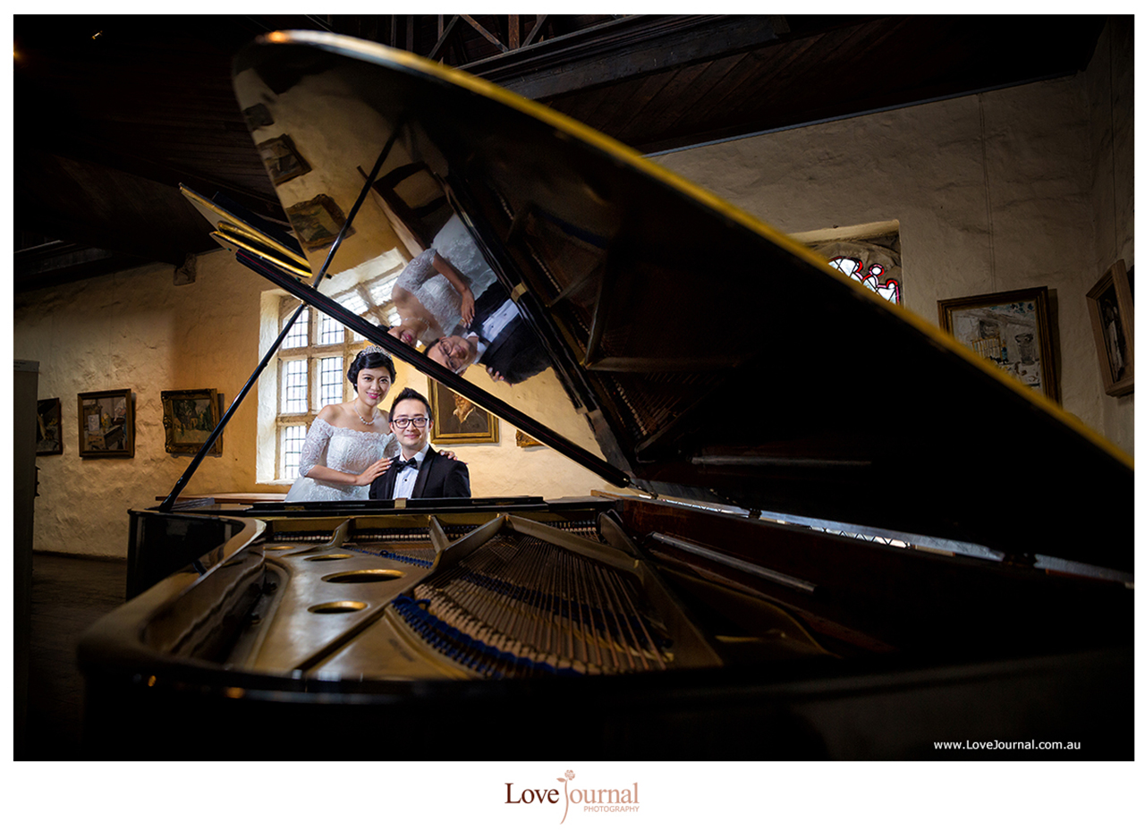 Melbourne Montsalvat Pre-Wedding Photography
