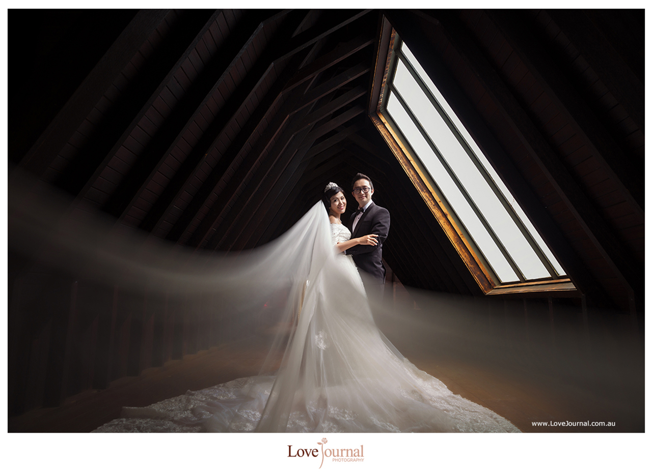Melbourne Montsalvat Pre-Wedding Photography