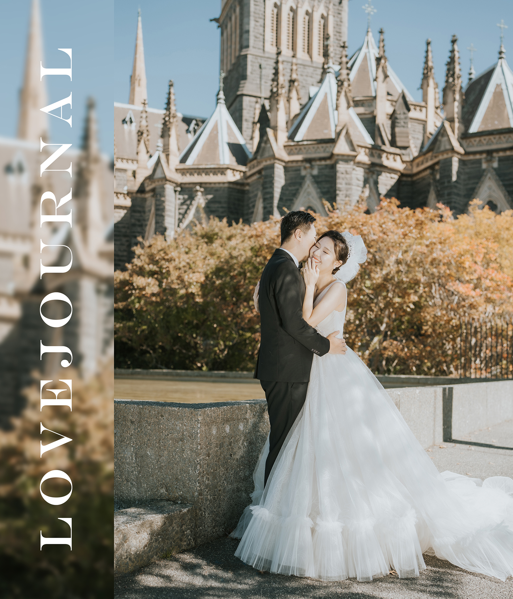 Melbourne St. Patrck Cathedral Pre-Wedding Photography
