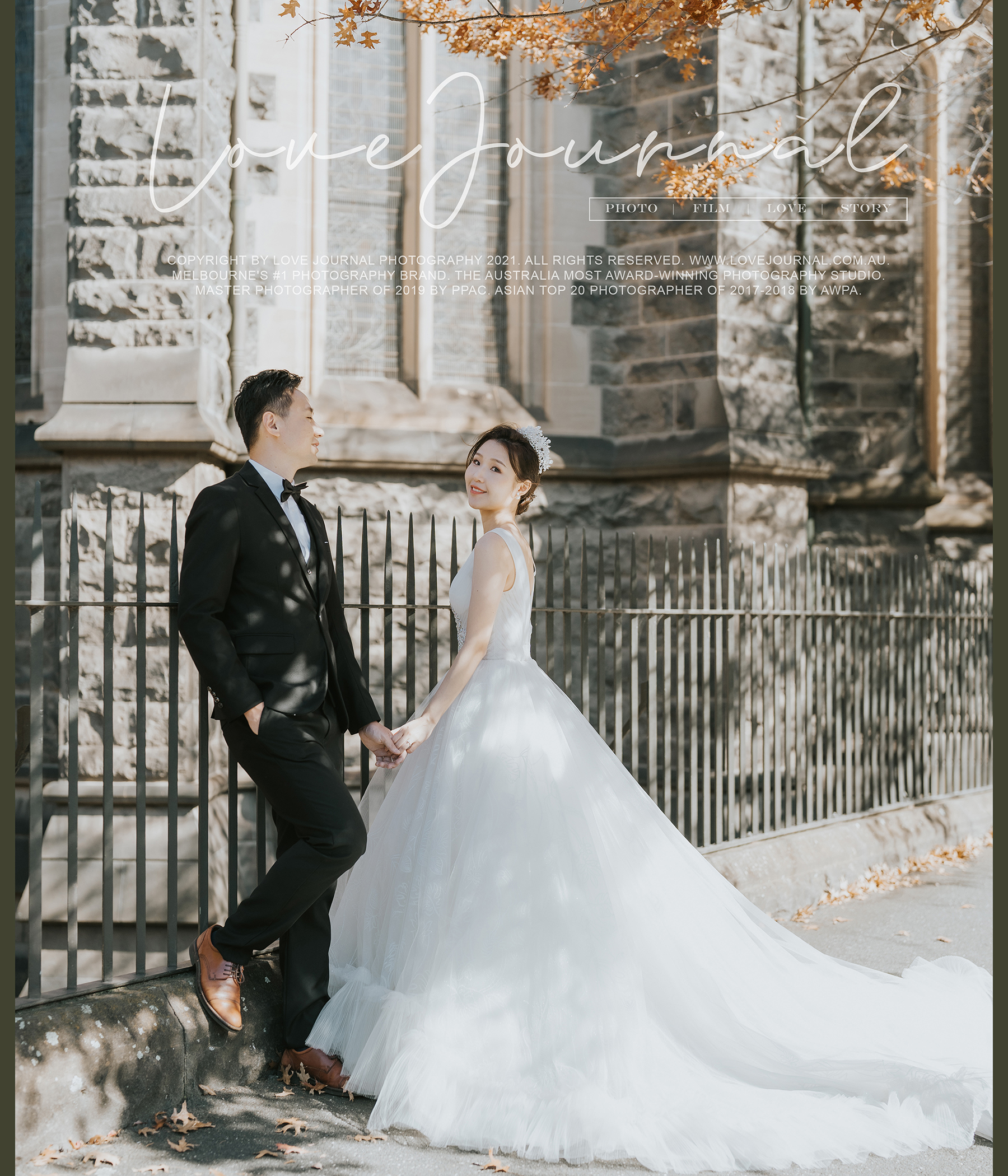 Melbourne St. Patrck Cathedral Pre-Wedding Photography