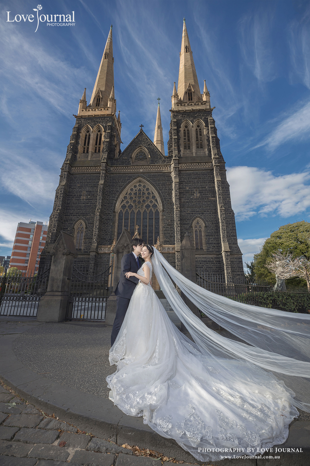 Melbourne St. Patrck Cathedral Pre-Wedding Photography