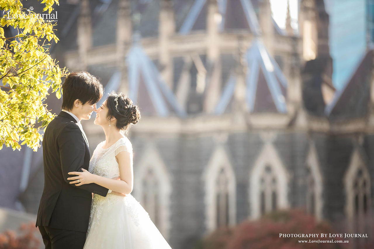 Melbourne St. Patrck Cathedral Pre-Wedding Photography