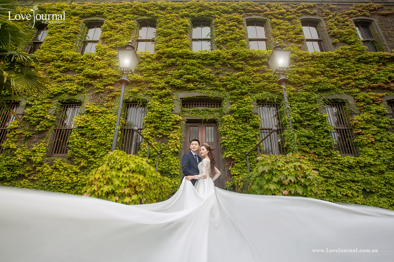 Melbourne Victoria Barracks Pre-Wedding Photography 