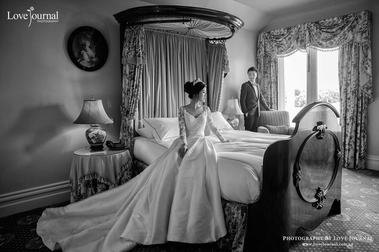 Pre-Wedding Photography in Chateau Yering Hotel Pre-Wedding Photography in Chateau Yering Hotel