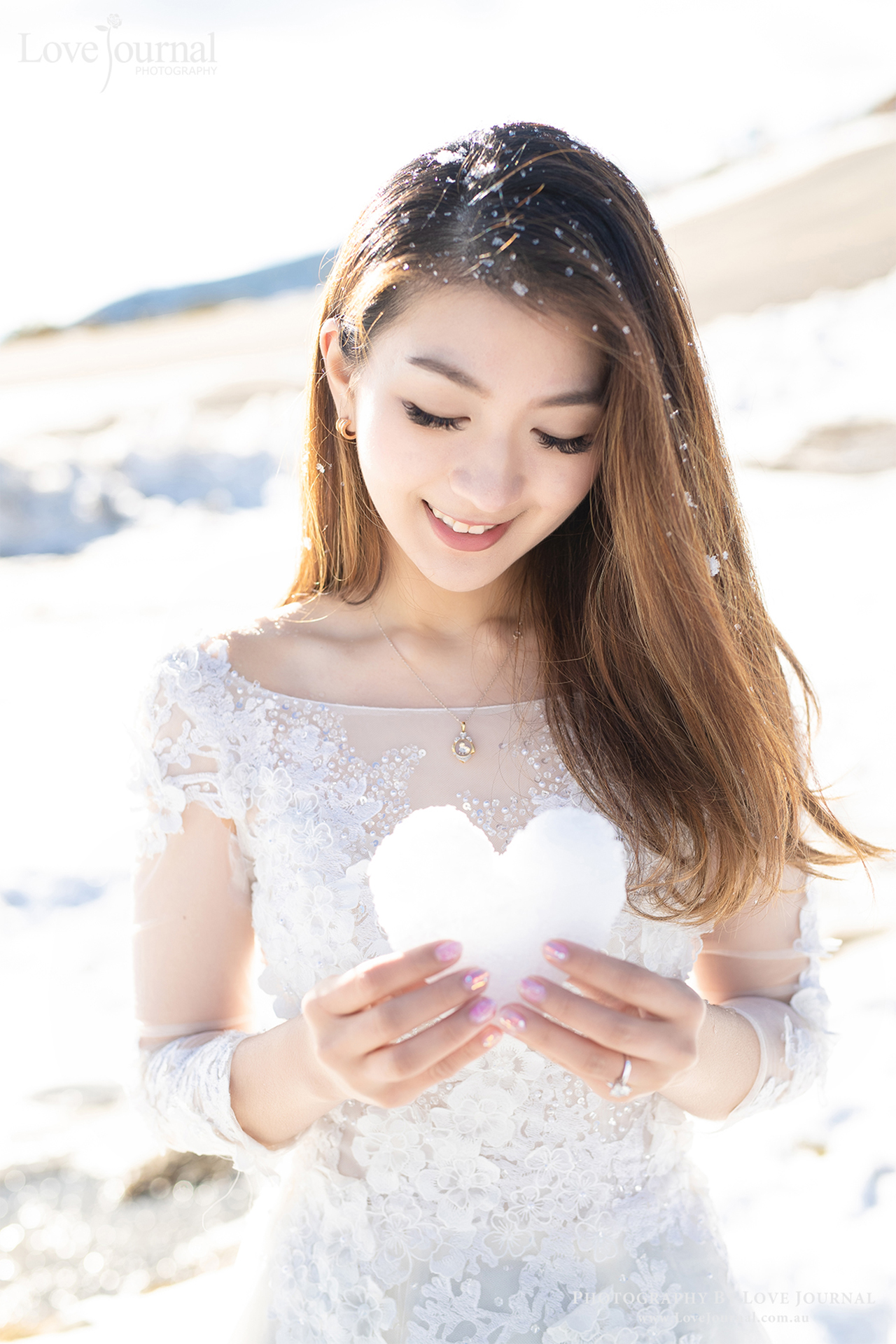 墨尔本雪山婚纱摄影